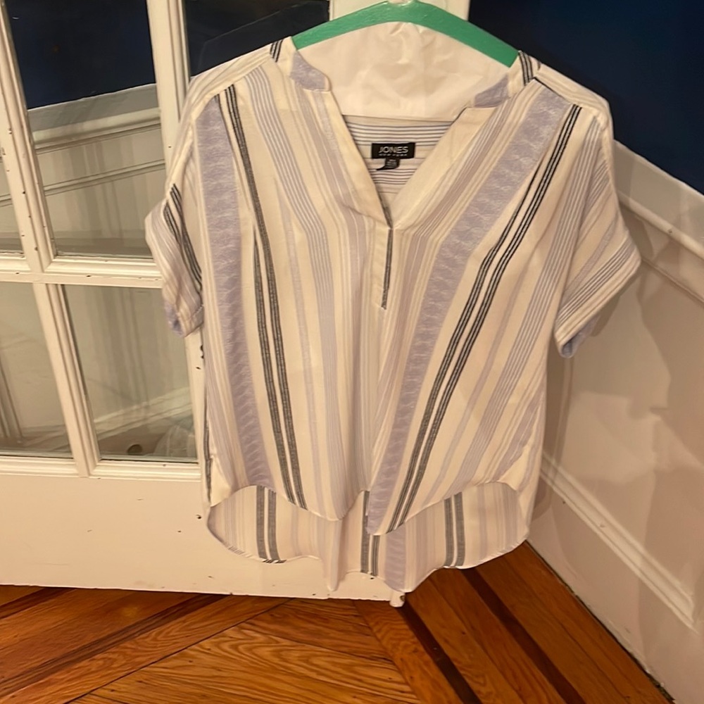Striped spring/summer blouse